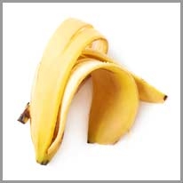 banana peel - muz kabuğu
