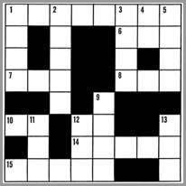 crossword puzzle - bulmaca