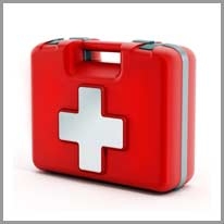 first-aid box - ilk yardım kutusu