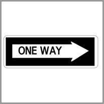 one-way street - tek yönlü yol