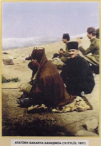 Atatürk Sakarya Savaşında 10 Eylül 1921