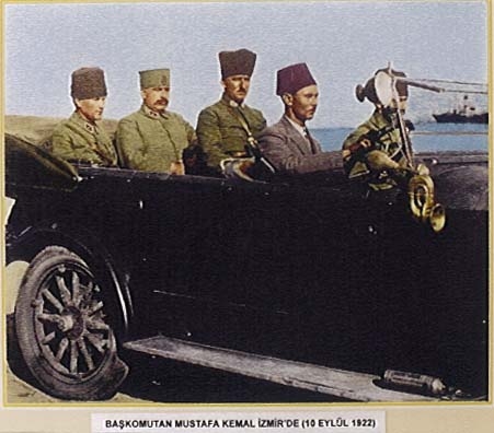 Başkomutan Mustafa Kemal İzmir'de - 10 Eylül 1922