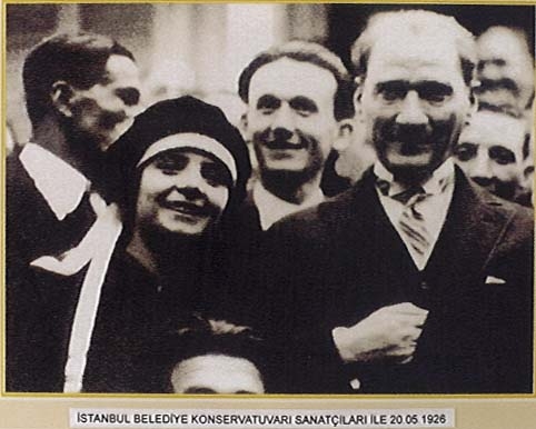 İstanbul Belediye Konservatuvarı Sanatçıları - 20.05.1926