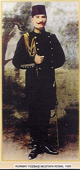 Kurmay Yüzbaşı Mustafa Kemal - 1905