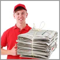 paper boy - gazete dağıtıcısı
