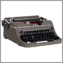 typewriter - daktilo