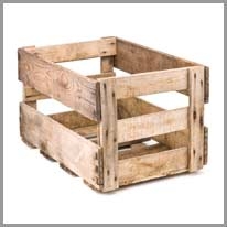wooden box - ahşap kutu